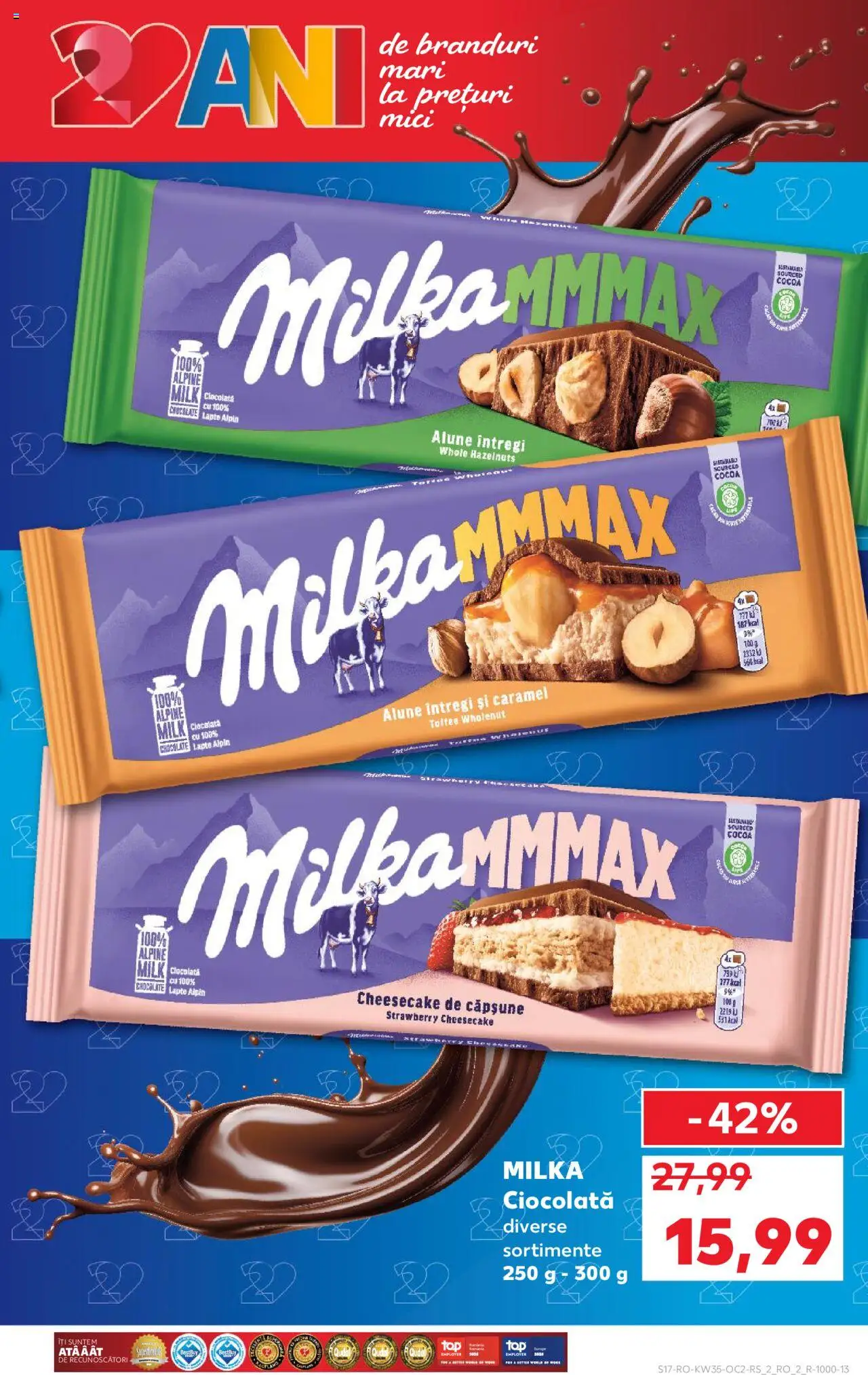 Kaufland RO akciós ujság - amely érvényes a következő dátumtól: 27.08.2025 | Oldal: 17