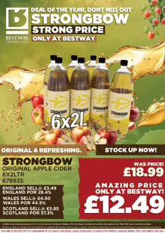 Preview of Bestway - Offers valid from 31.10.2025 | Page: 28 | Products: Fagyasztott gyümölcs, Apple, Apple cider