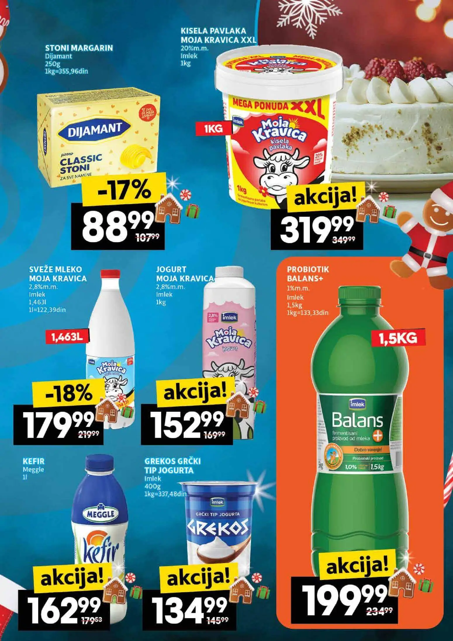 Roda katalog - važi od 25.12.2025 | Strana: 15 | Proizvode: Kisela pavlaka, Moja kravica, Margarin, Pavlaka