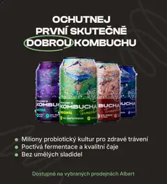 Náhled letáku Albert magazín od 01.03.2026 | Strana: 62 | Produkty: Kombucha, Matcha, Čaje