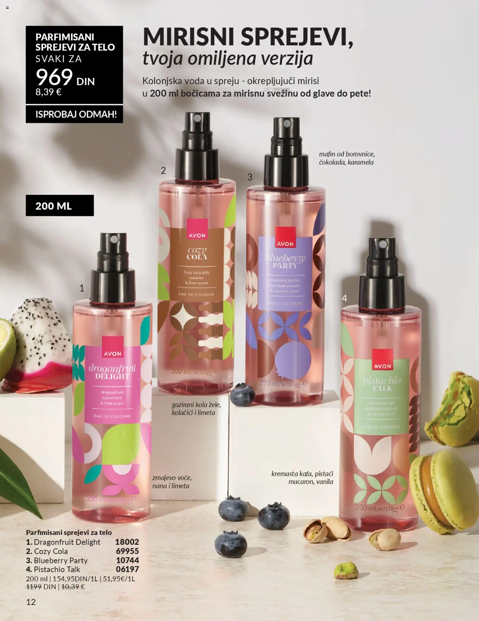 AVON katalog - važi od 28.02.2026 | Strana: 196 | Proizvode: Kolačići, Limeta, Pistaći, Voda
