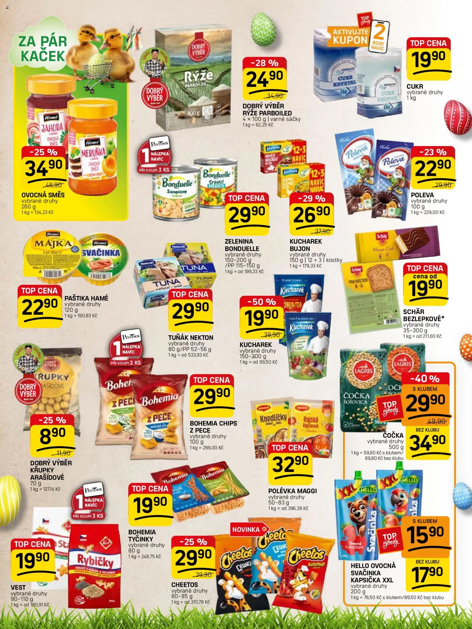 Flop leták - FlopTop od 11.03.2026 | Strana: 8 | Produkty: Rýže, Kostky, Body, Paštika