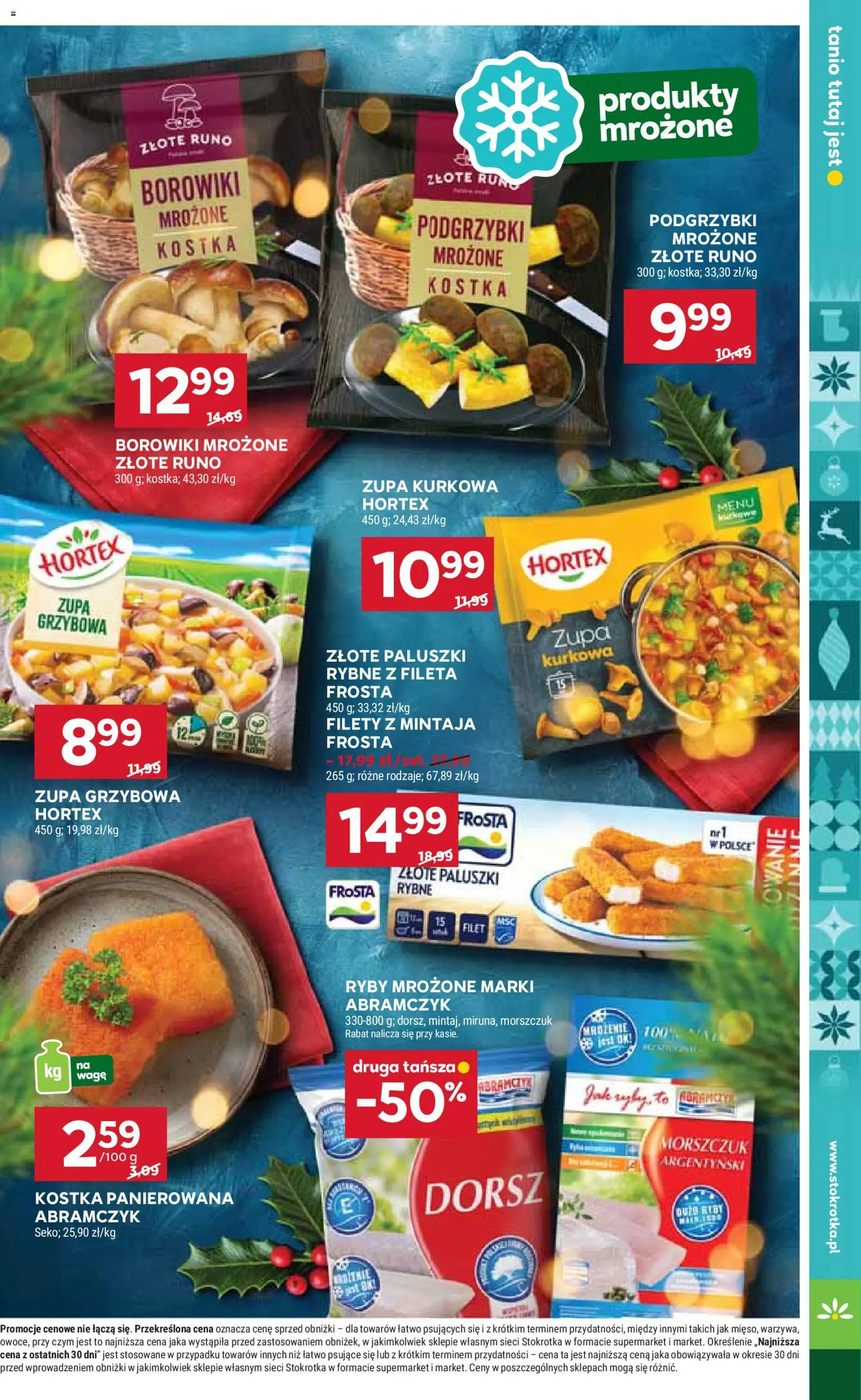 Stokrotka Gazetka od 11.12.2025 | Strona: 33 | Produkty: Stokrotka, Morszczuk, Zupa, Ryby