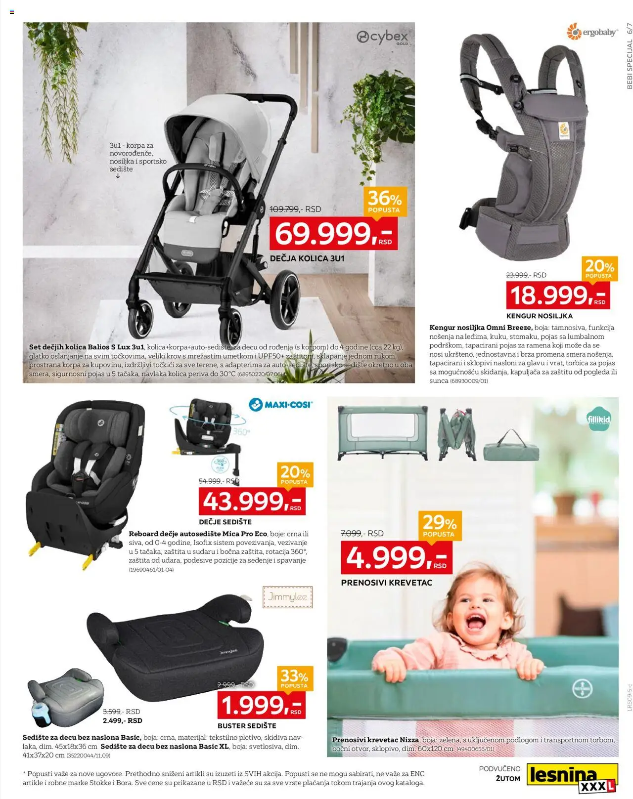 Lesnina XXXL katalog - važi od 08.09.2025 | Strana: 7 | Proizvode: Kolica, Korpa