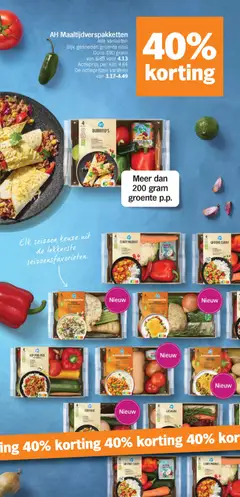 Albert Heijn folder week  / de la semaine 44 - Voorbeeld van een folder van Albert Heijn, geldig van 27.10.2025 | Pagina: 5 | Producten: Gehakt, Lasagne, Maïs, Kip