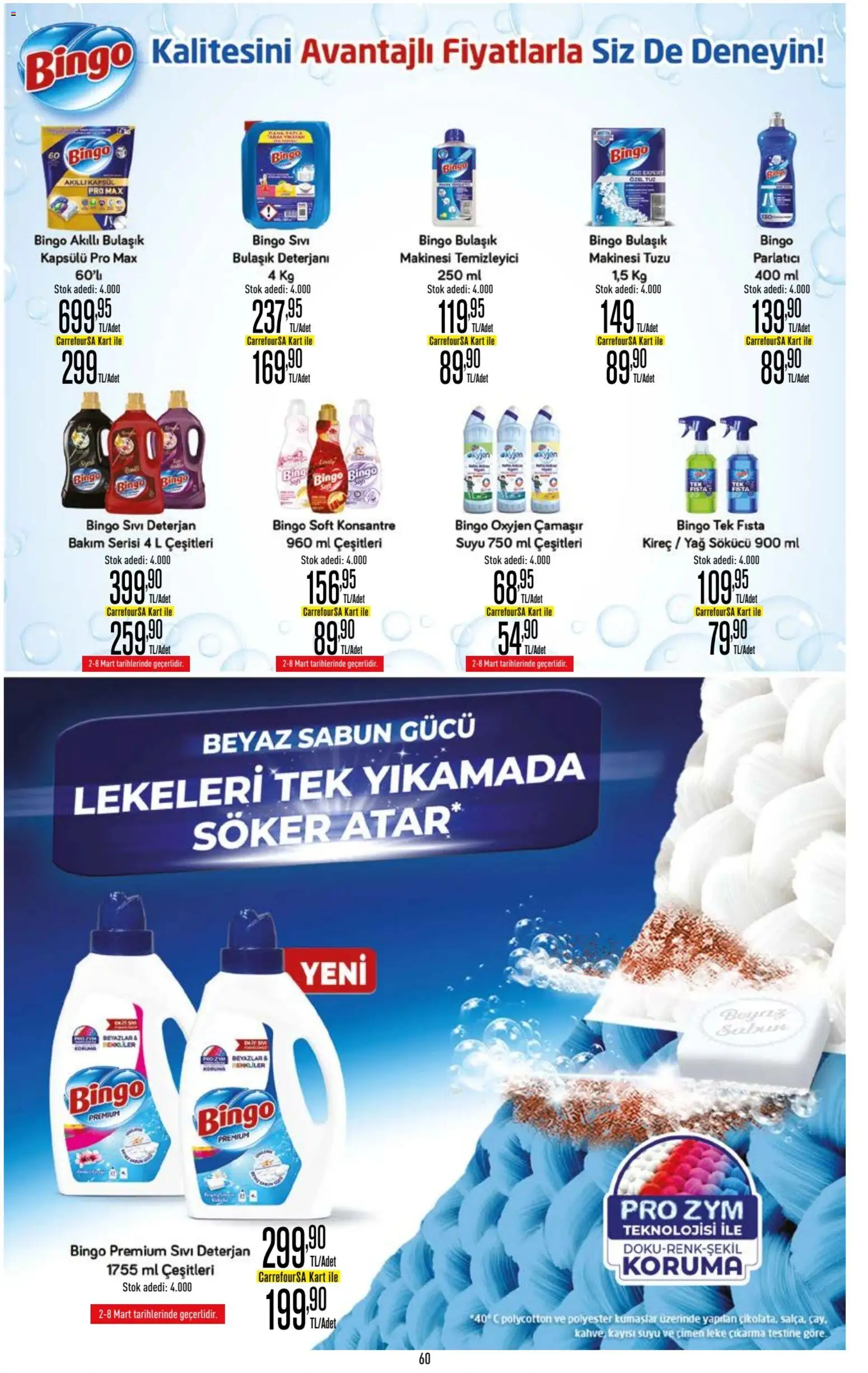 CarrefourSA Katalog - 26.02.2026 tarihinden itibaren geçerlidir | Sayfa: 60 | Ürünler: Deterjan, Bulaşık deterjanı, Parlatıcı, Kayısı