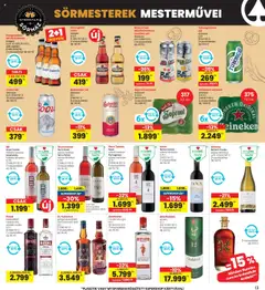 Interspar akciós ujság - amely érvényes a következő dátumtól: 28.08.2025 | Oldal: 13 | Termékek: Rum, Fehérbor, Vörösbor, Gin