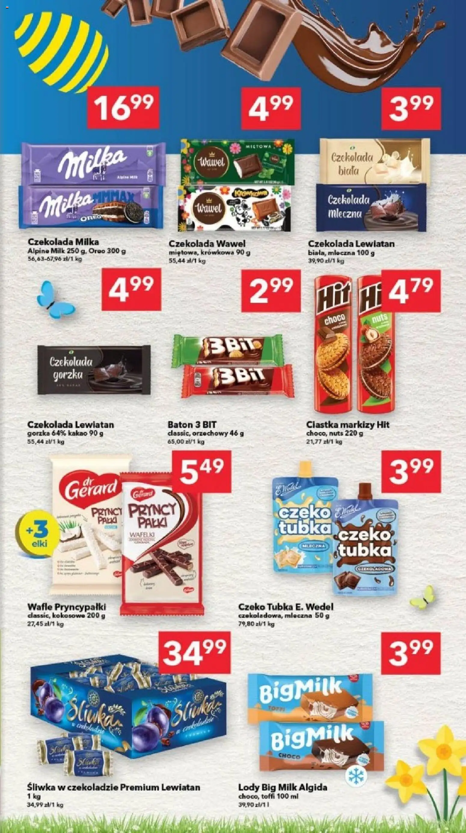 Lewiatan gazetka - Szczecin od 12.03.2026 | Strona: 11 | Produkty: Wafle, Czekolada gorzka, Baton, Czekolada