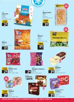 Tommy katalog | vrijedi od 21.08.2025 | Stranica: 15 | Proizvodi: Mahuna, Milka, Smrznuto povrće, Kozice