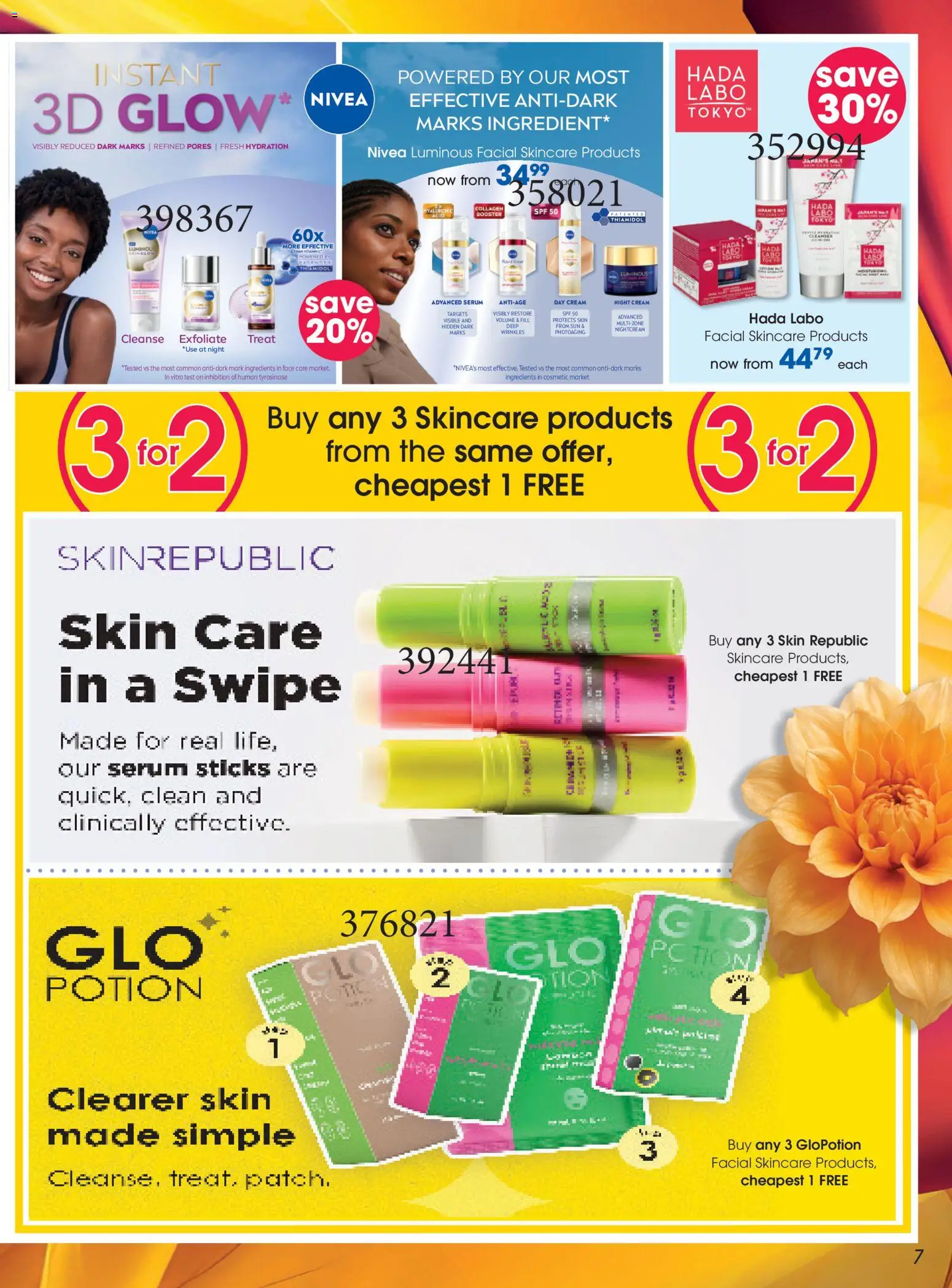 New Clicks catalogue – valid from 25.03.2026 | Page: 7 | Products: Serum, Cream, Night cream, Day cream