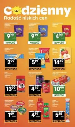 Pogląd oferty "Delikatesy Centrum Gazetka" - ważna od 15.01.2026 | Strona: 2 | Produkty: Ciasto francuskie, Ciasto, Dżem, Kawa