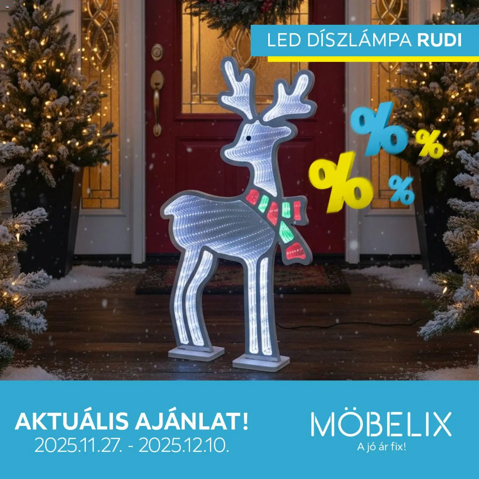 Möbelix akciós ujság - amely érvényes a következő dátumtól: 27.11.2025 | Oldal: 1