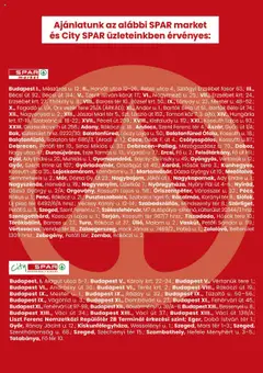 Spar Market Akciós újság - amely érvényes a következő dátumtól: 24.10.2025 | Oldal: 3