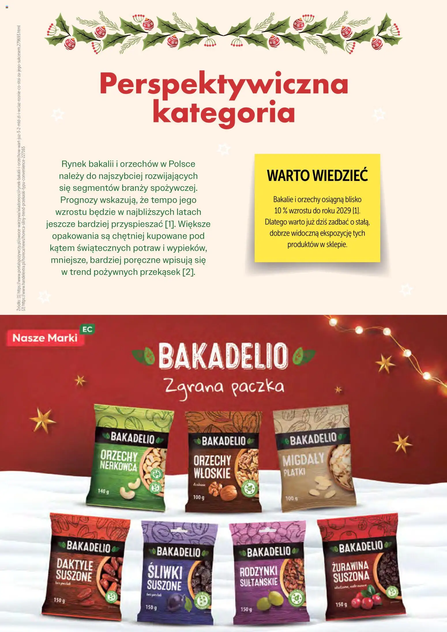 Eurocash Gazetka - Czas Świętowania od 03.11.2025 | Strona: 16 | Produkty: Śliwki, Żurawina, Płatki, Orzechy