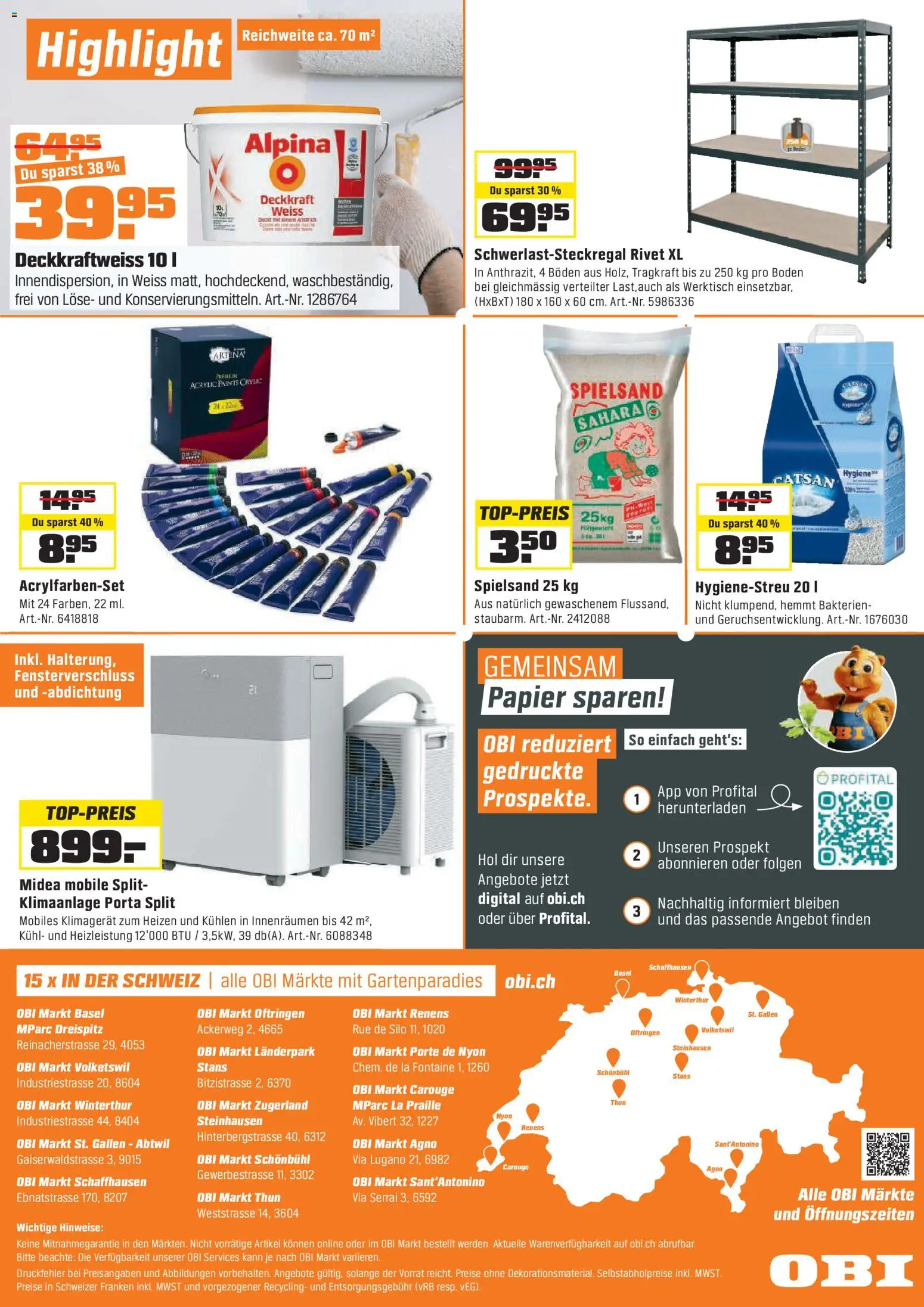 OBI - ALLES MACHBAR. BIBERSTARKE ANGEBOTE. – gültig ab 14.04.2026 | Seite: 16 | Produkte: Klimagerät, Klimaanlage