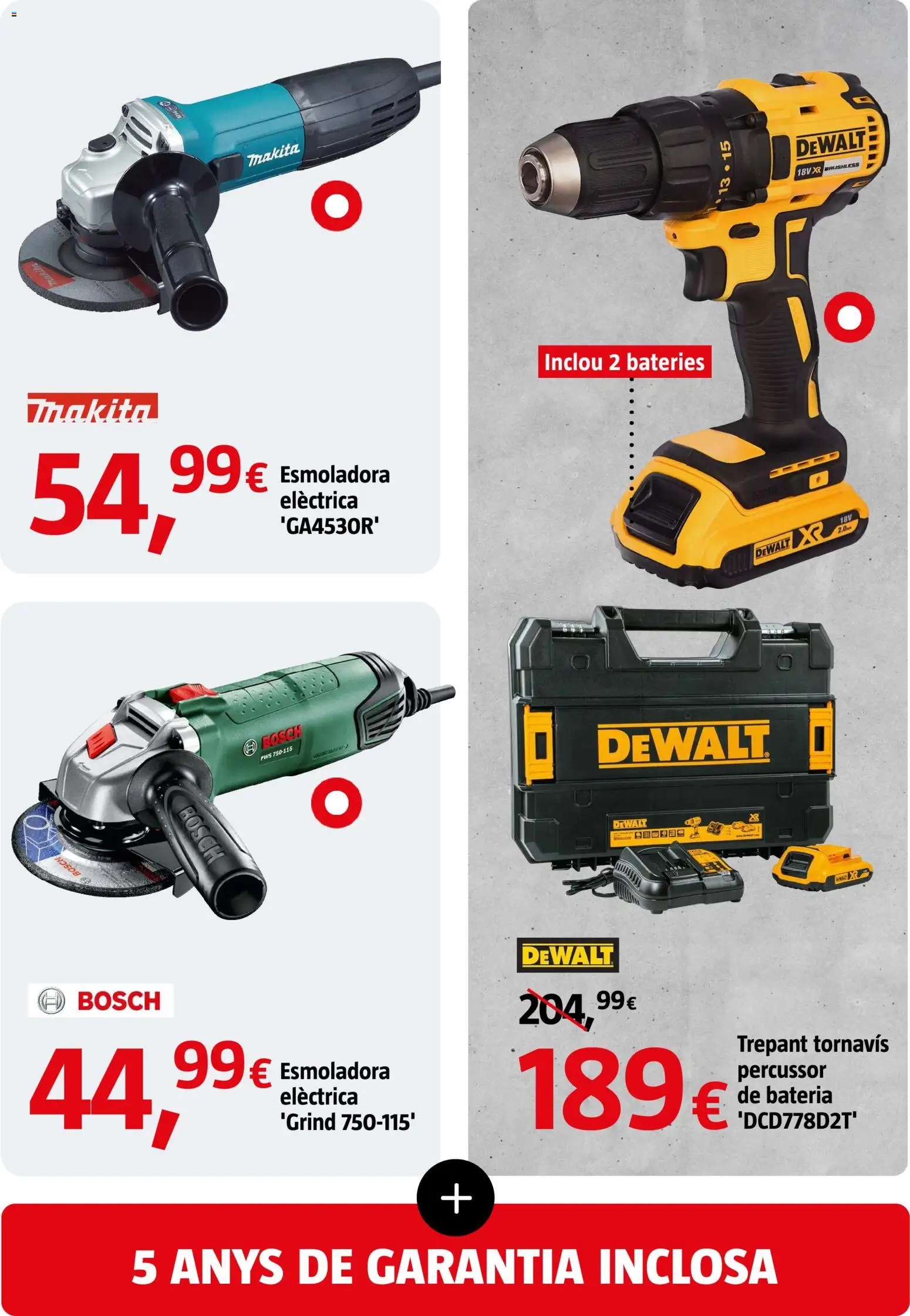 Bauhaus folleto Cat │ válido desde el 23.04.2026 | Página: 55 | Productos: Batería