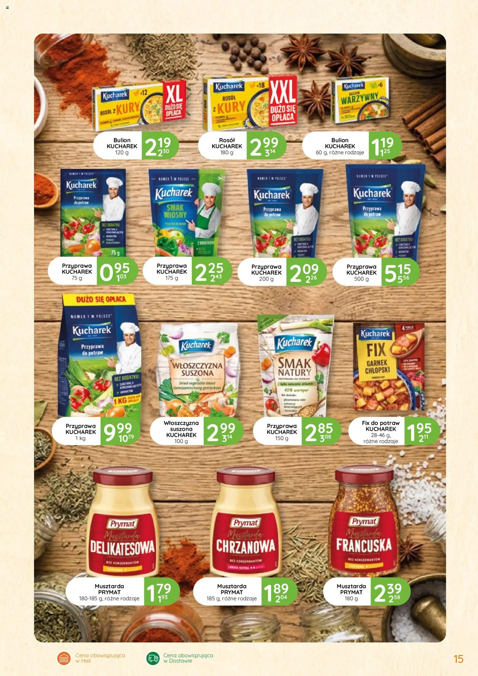 Eurocash Gazetka - Oferta Handlowa od 12.02.2026 | Strona: 15 | Produkty: Garnek, Musztarda