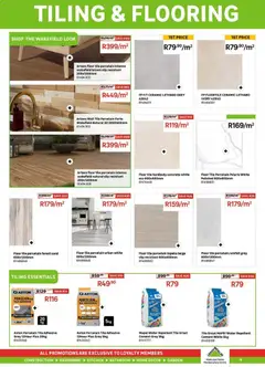 Leroy Merlin specials catalogue – valid from 03.04.2026 | Page: 10 | Products: Tile grout, Tiling, Adhesive, Water