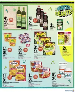 E.Leclerc - Prévisualisation de HUILE DE COLZA ET OLIVES BIO(1) "SOLÉOU", Huile de colza et olives bio, 75 cl valide à partir de 21.10.2025 | Page: 13