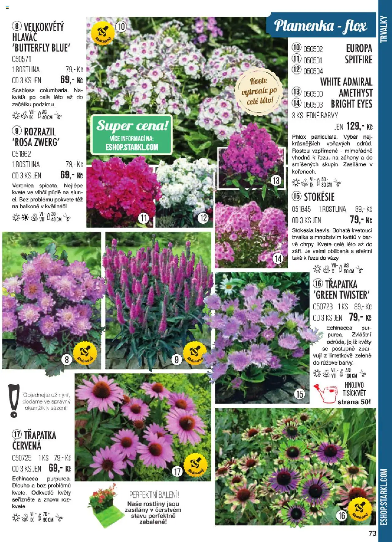 Starkl katalog jaro 2024 od 06.01.2025 | Strana: 73 | Produkty: Rostliny, Hnojivo, Barvy