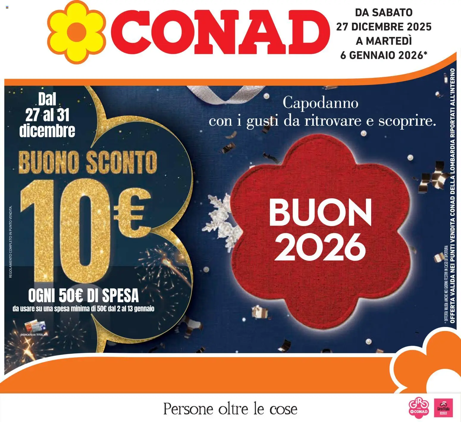 Volantino Conad del 27.12.2025 | Pagina: 1