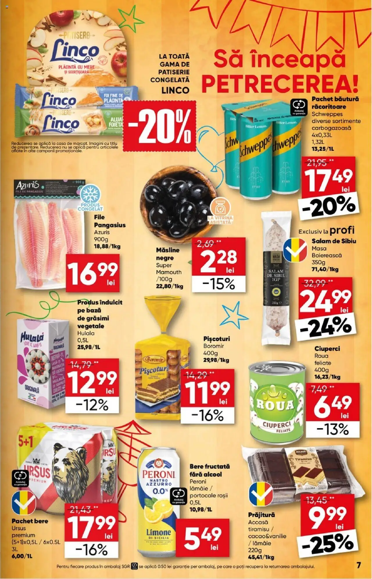 Catalog Profi Loco nou – valabil de la 06.08.2025 | Pagină: 7 | Produse: Masă, Vitrină, Plăcintă, Salam