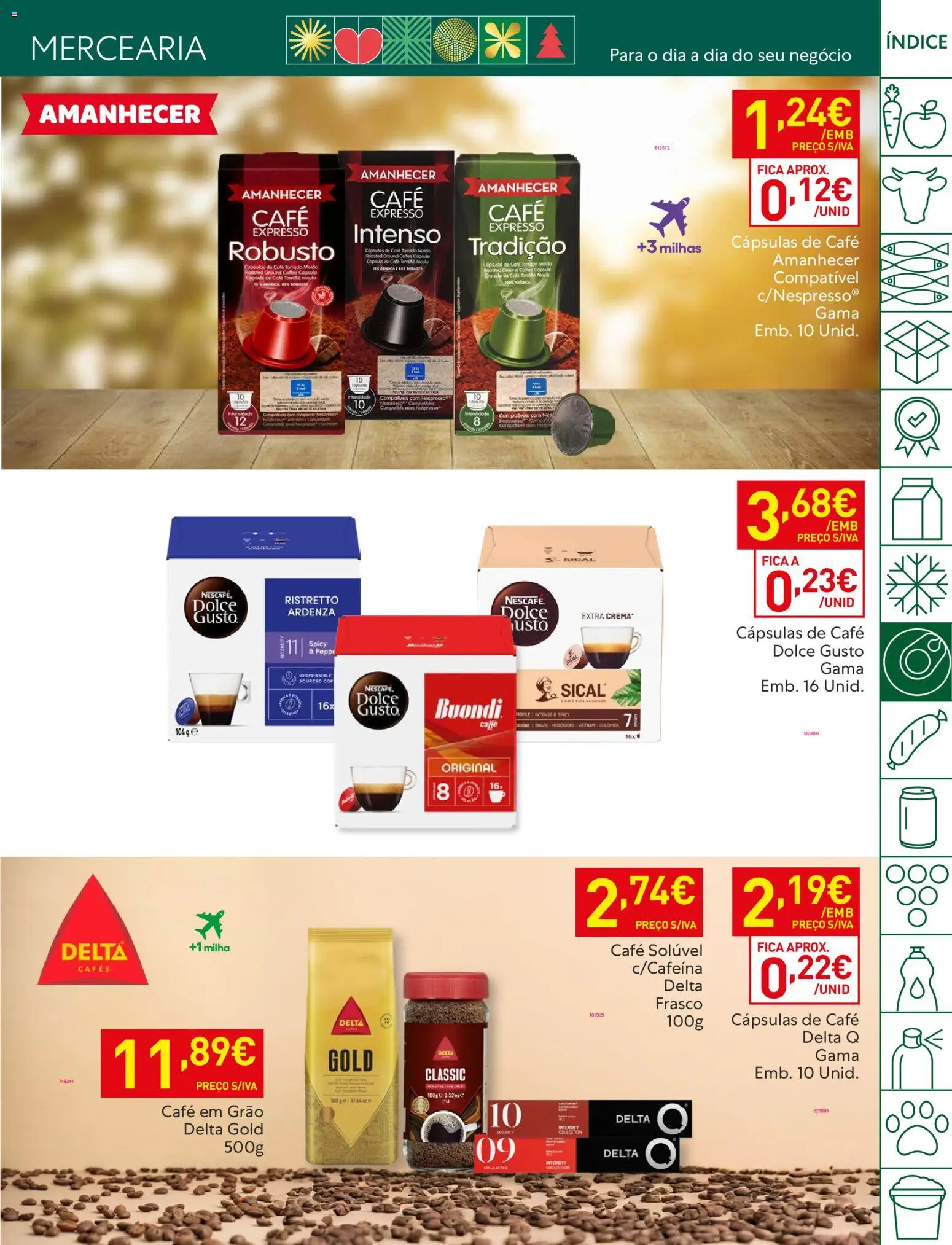 Recheio folheto │ válido de 16.12.2025 | Página: 21 | Produtos: Delta q, Nespresso, Café, Dolce gusto