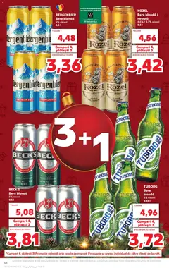 Ofertele Kaufland valabile de la 05.11.2025 | Pagină: 38 | Produse: Bere, Plastik Kulübe