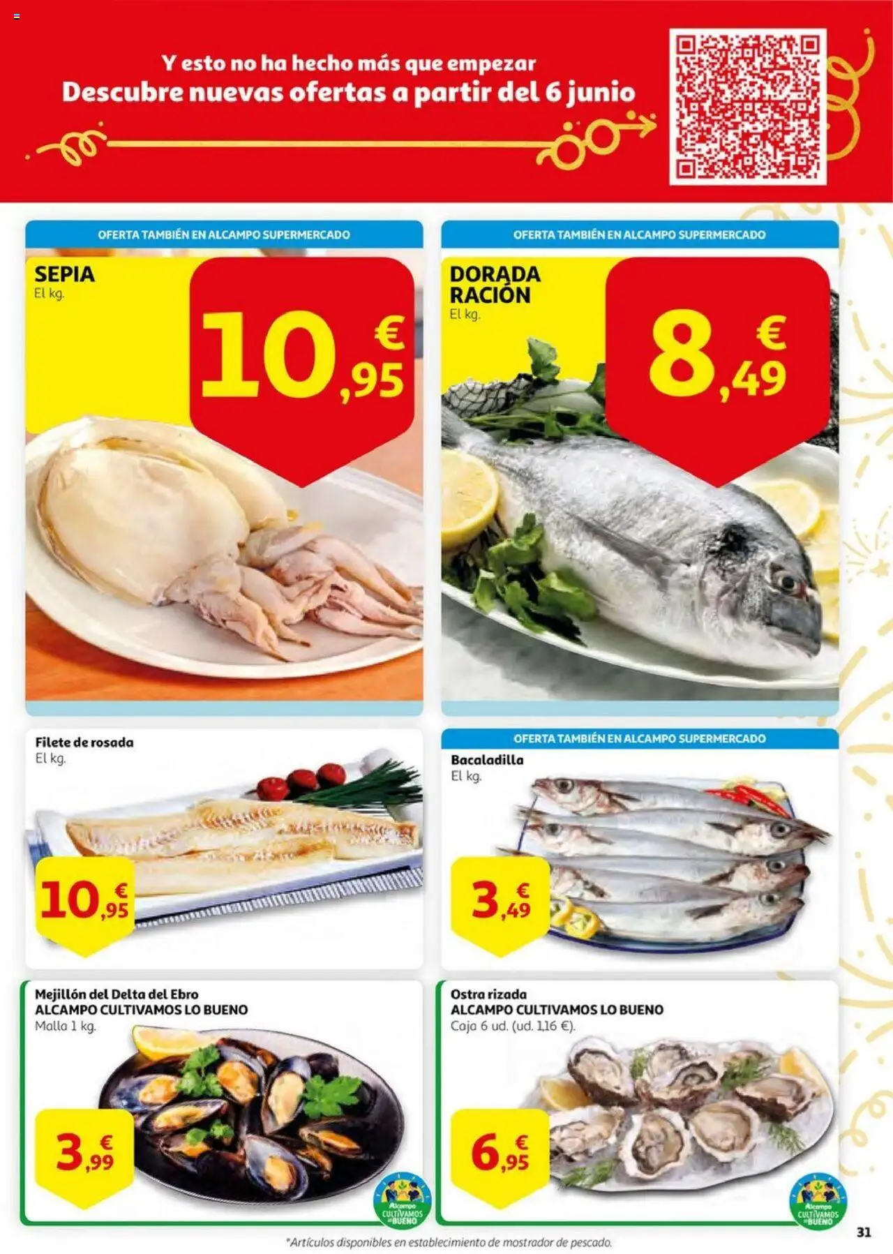 Alcampo - HG Unificado Nacional  │ válido desde el 03.06.2025 | Página: 31 | Productos: Filete, Caja