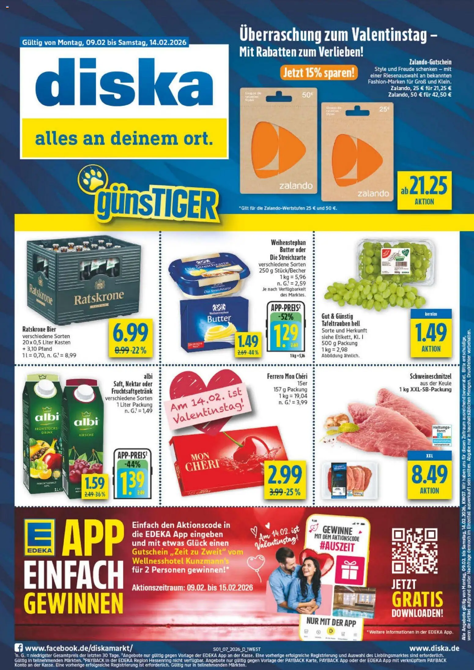 Diska - Diska Angebote Bayern KW07 – gültig ab 09.02.2026 | Seite: 1