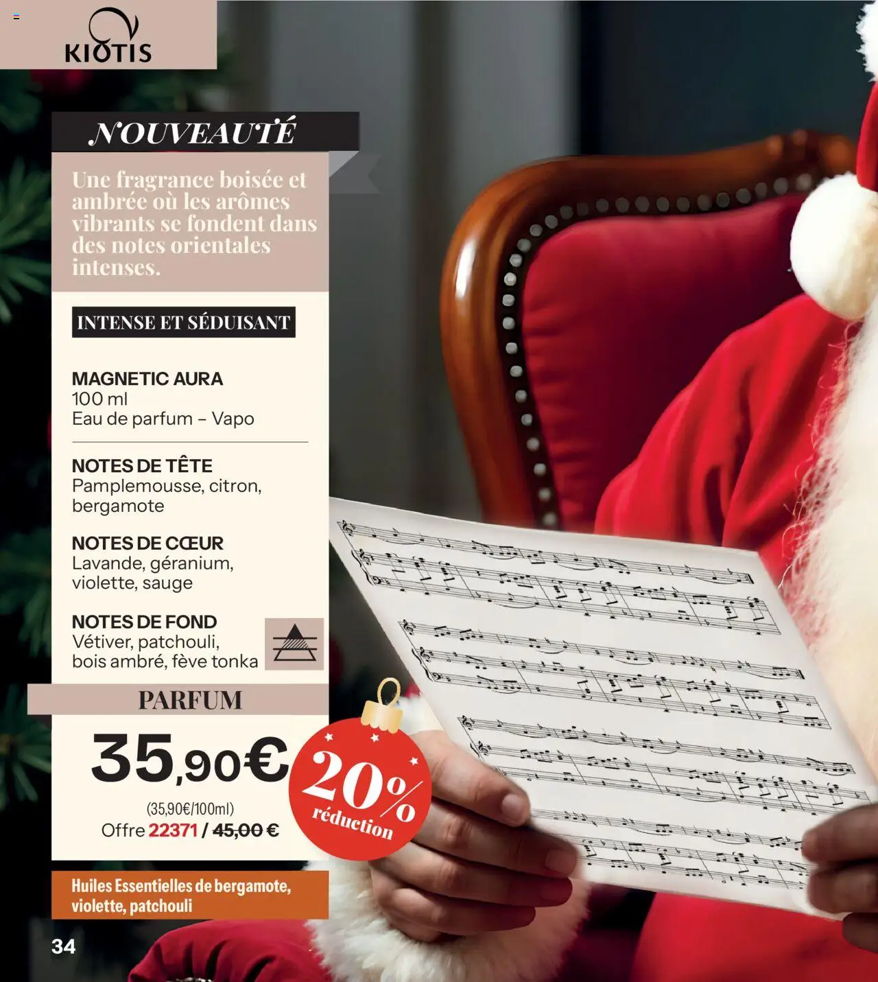 {H1} | Page: 34 | Produits: Bergamote, Fève, Parfum, Eau de parfum