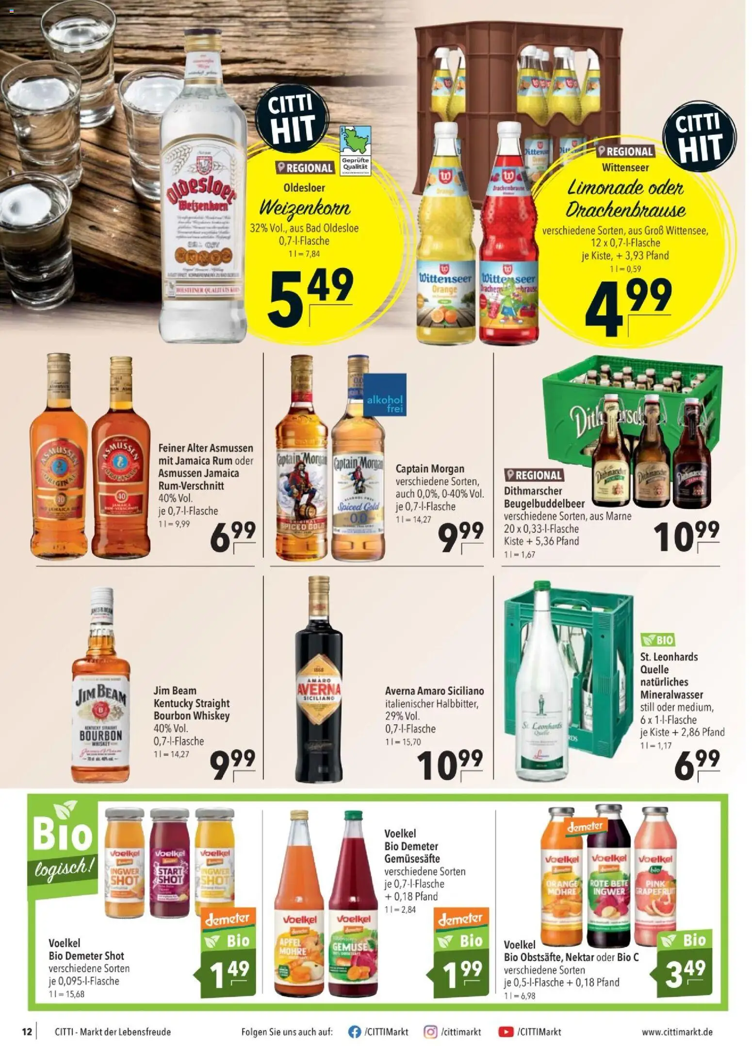 CITTI tilbudsavis – gyldig fra 07.01.2026 | Side: 12 | Produkter: Bourbon, Bad