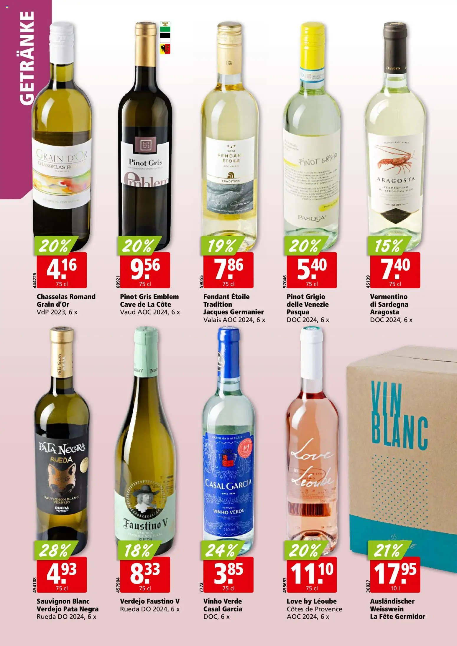 Aligro Aktionen – gültig ab 12.01.2026 | Seite: 24 | Produkte: Weißwein