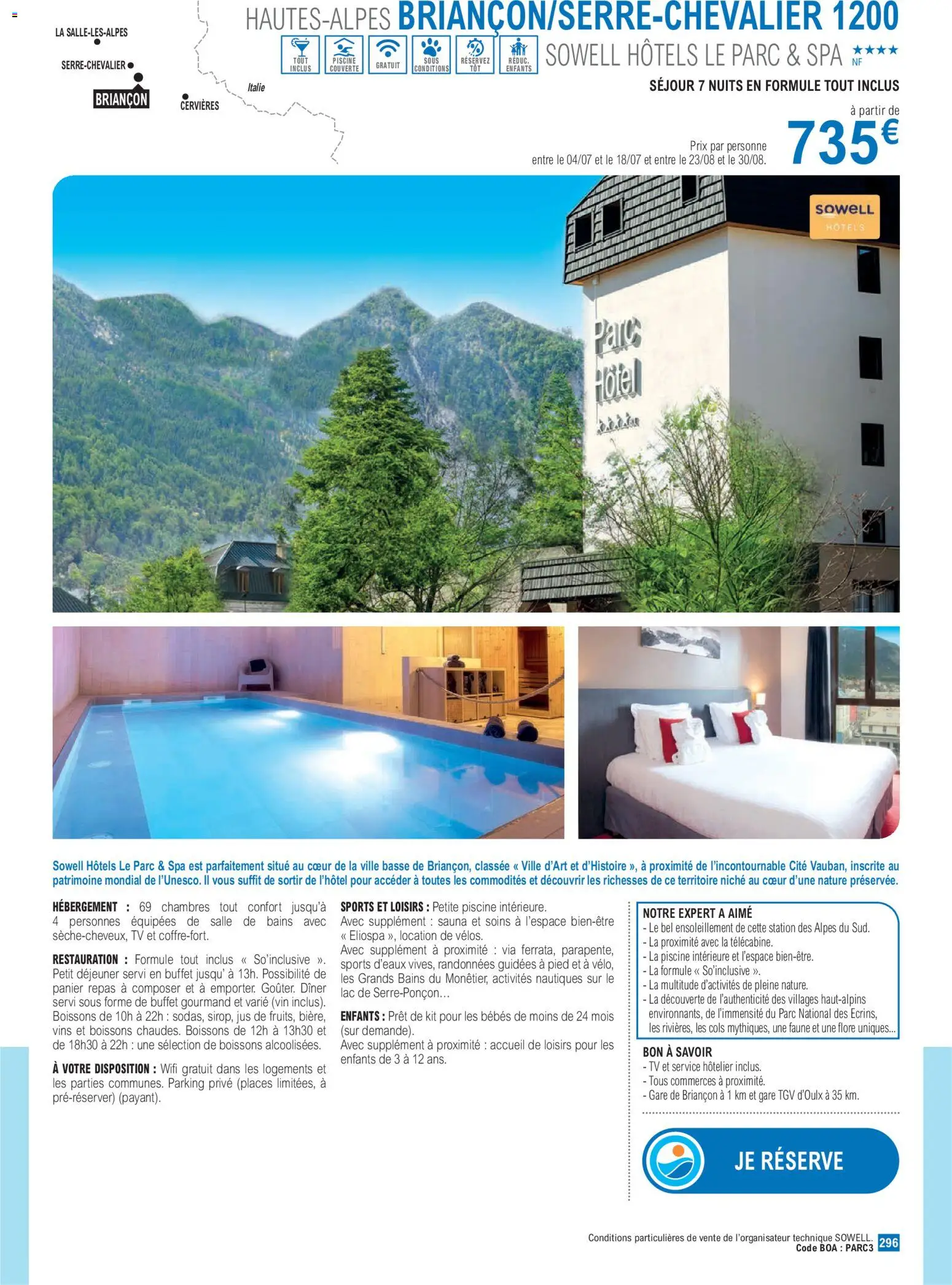 {H1} | Page: 296 | Produits: Panier repas, Buffet, Panier, Jus