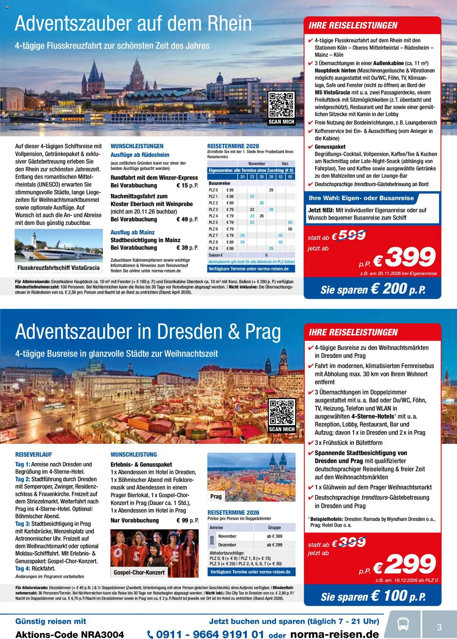 Norma Resien – gültig ab 01.04.2026 | Seite: 3 | Produkte: Kamin, Kaffee, Liege, Tee