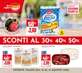 Anteprima del volantino Volantino Pan	 valido a partire dal 21.08.2025