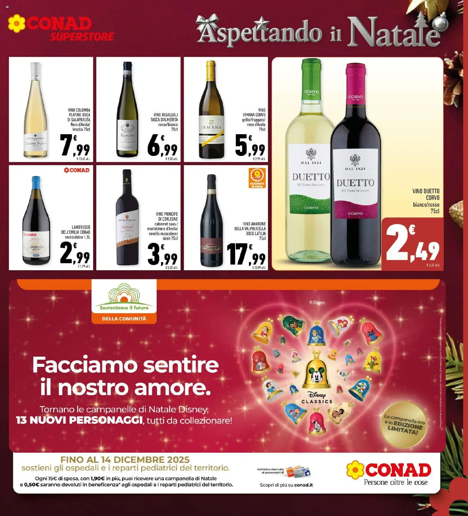 Volantino Conad del 19.11.2025 | Pagina: 15 | Prodotti: Vino