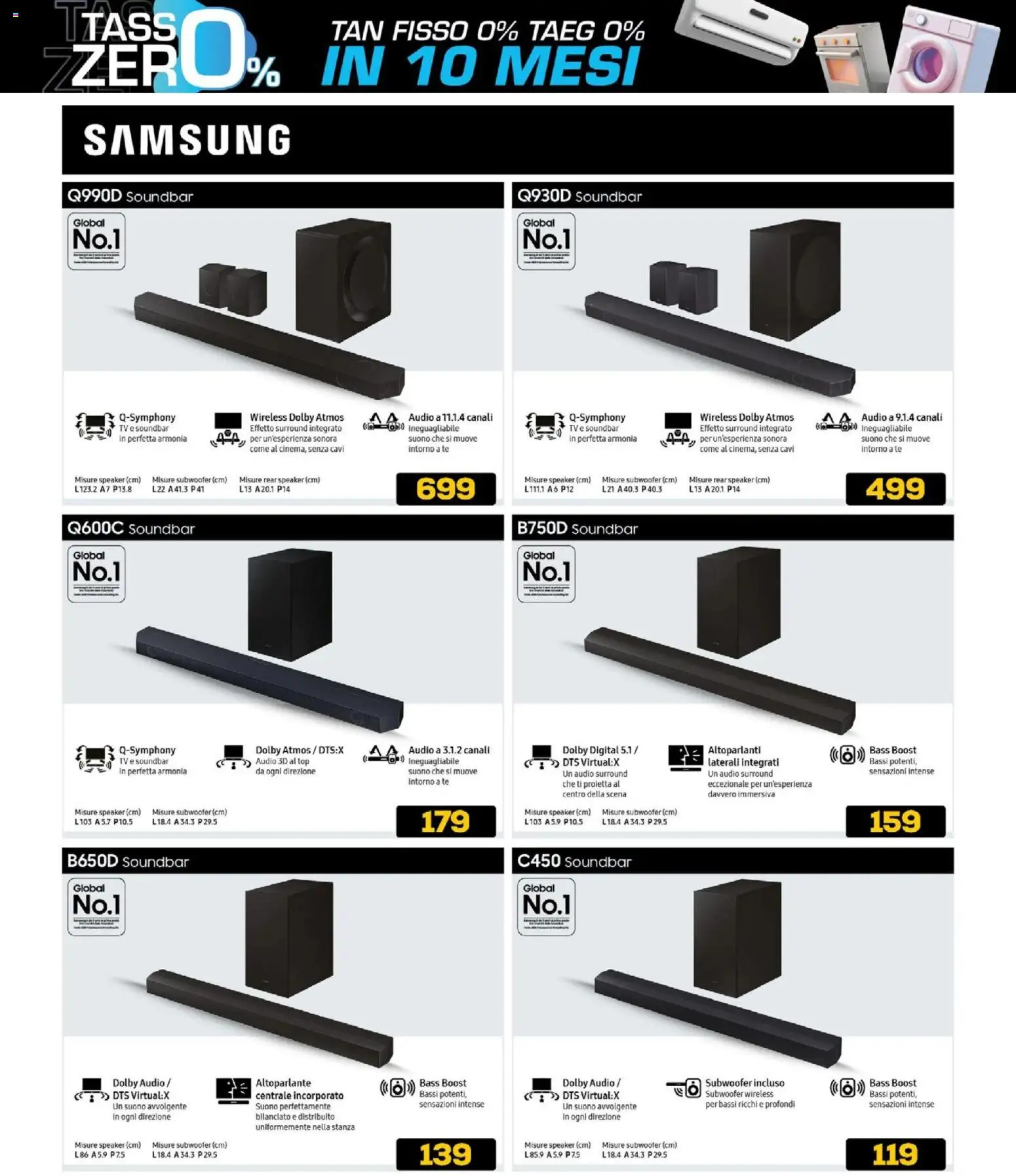 Volantino BRUNO del 31.10.2025 | Pagina: 37 | Prodotti: Altoparlante, Audio, Speaker, Samsung