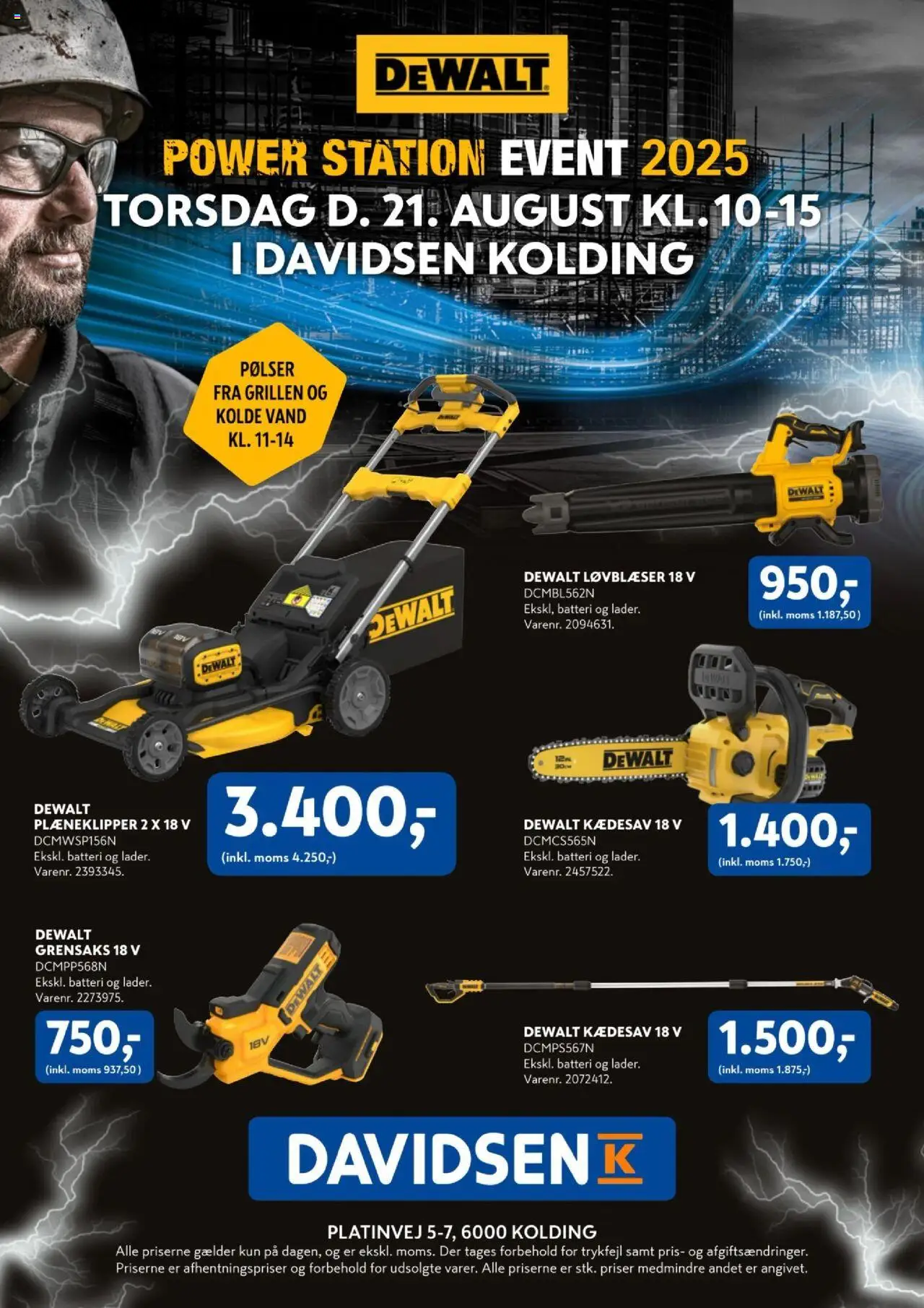 Davidsen Tilbudsavis gyldig fra 21.08.2025 | Side: 8 | Produkter: Pølser, Batteri