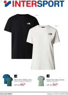 Intersport  Flugblatt Tumeltsham ab 10.09.2025 gültig