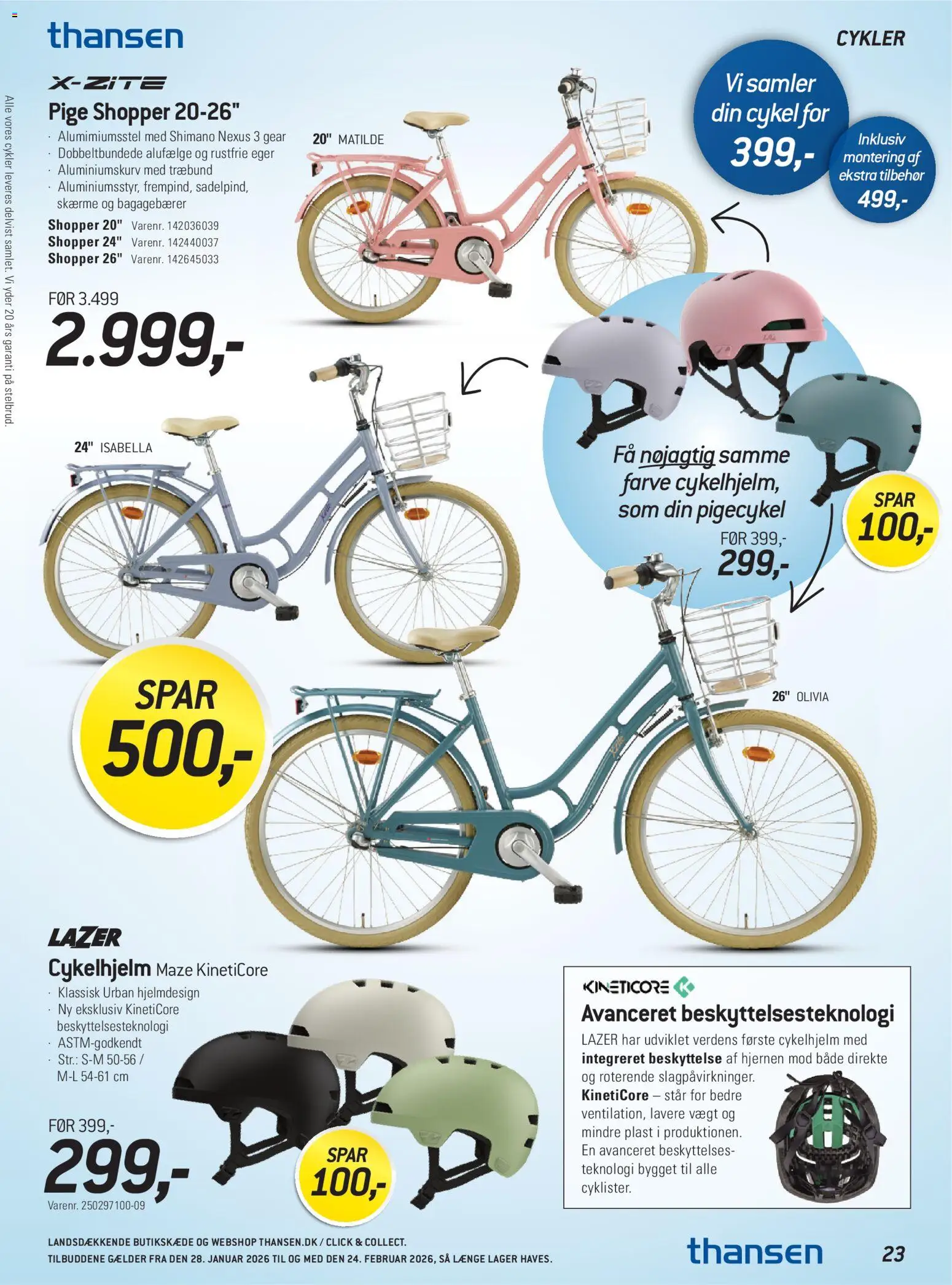Thansen tilbudsavis – gyldig fra 28.01.2026 | Side: 23 | Produkter: Skærme, Søm