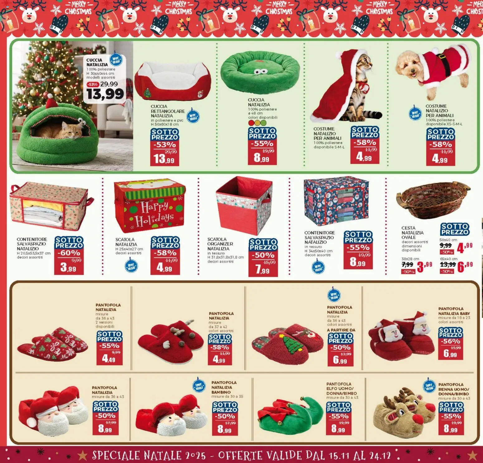 Volantino Happy Casa del 15.11.2025 | Pagina: 38 | Prodotti: Contenitore, Scatola