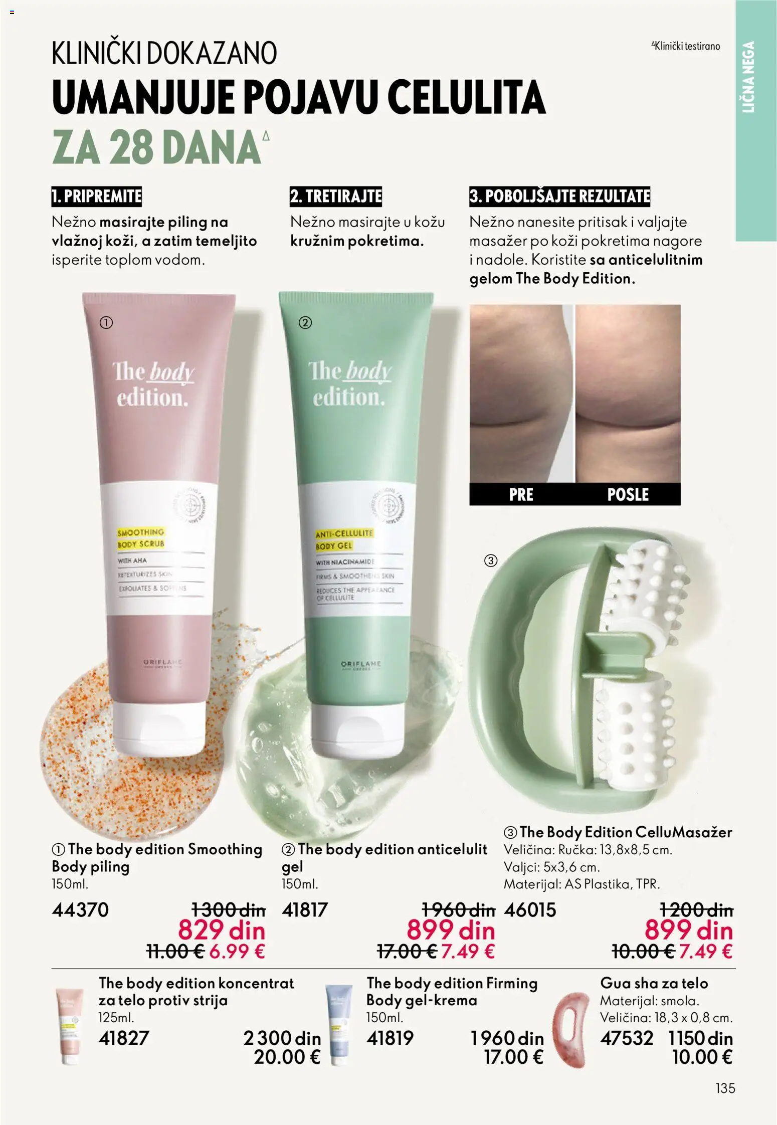 Oriflame katalog - važi od 28.01.2026 | Strana: 135 | Proizvode: Piling