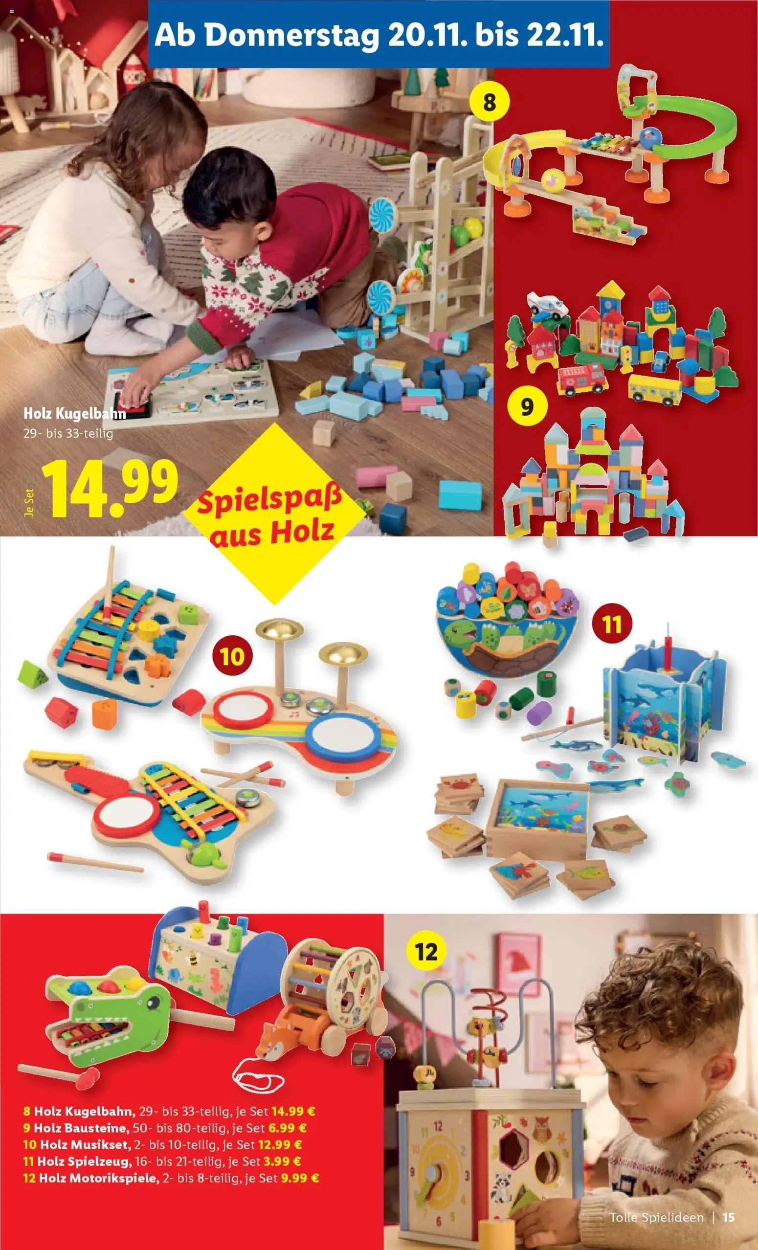 Lidl - Spielwarenkatalog  gültig ab 26.10.2025 | Seite: 15
