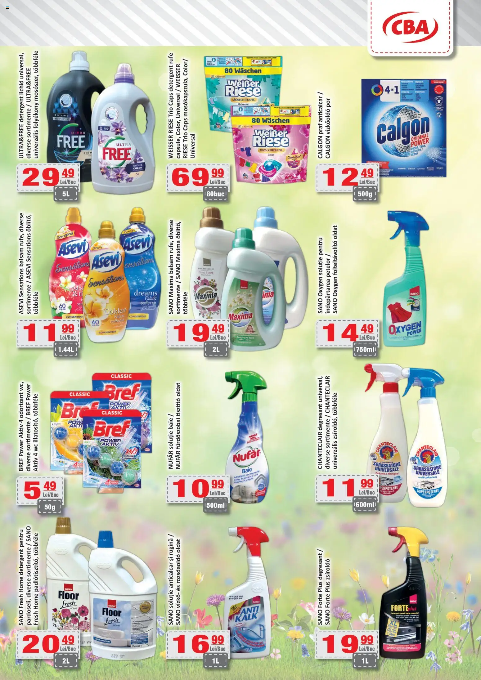 Noul catalog CBA – valabil de la 04.03.2026 | Pagină: 11 | Produse: Balsam, Detergent, Îndepărtarea petelor