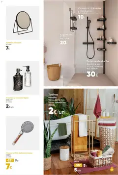 Pré-visualização Hôma Catálogo válido de 13.02.2026 | Página: 29 | Produtos: Algodão, Mangueira, Chuveiro, Espelho