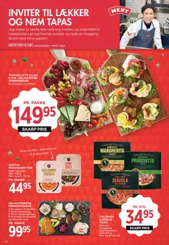 Meny - Tilbudsavis gyldig fra 19.12.2025 | Side: 15 | Produkter: Pizza, Skinkesalat