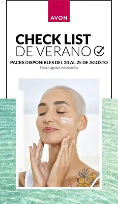 Vista previa Avon - Check List del verano válido desde el 20.08.2025