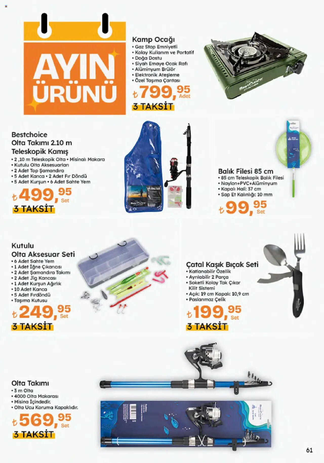 Migros Katalog - 5M Migroskop Dijital - 21.08.2025 tarihinden itibaren geçerlidir | Sayfa: 61 | Ürünler: Iğne, Halı, Balık, Ocak