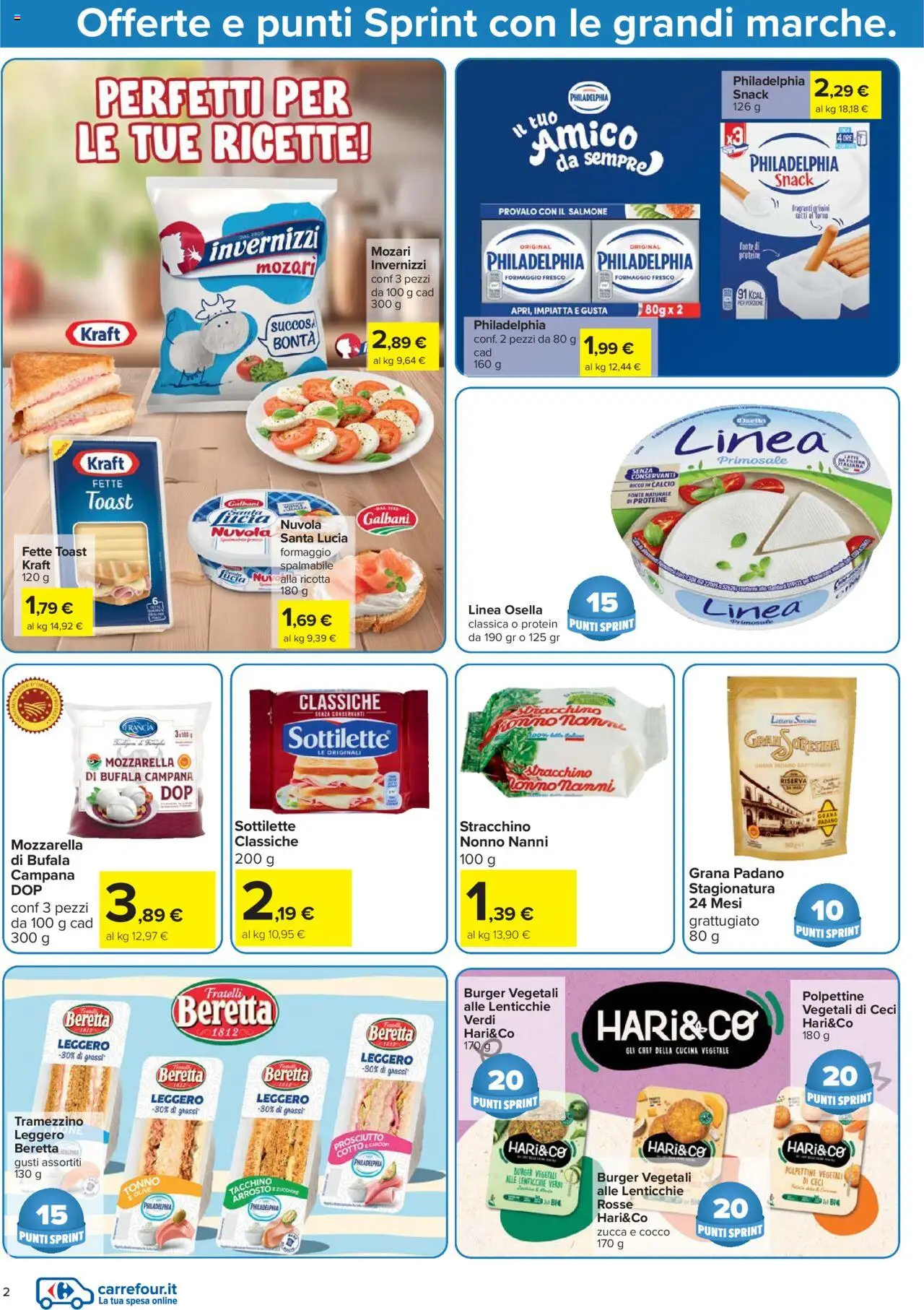 Volantino Carrefour del 21.08.2025 | Pagina: 2 | Prodotti: Lenticchie, Tonno, Cocco, Grissini